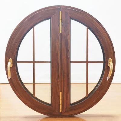 Office Interior Decor Triple Panel Aluminum Circle Windows Aluminium Circular Windows