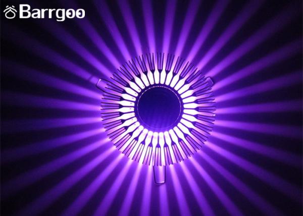 3W RGB Sunflower Indoor LED Wall Mounted Lights For KTV Karaoke Bar Club