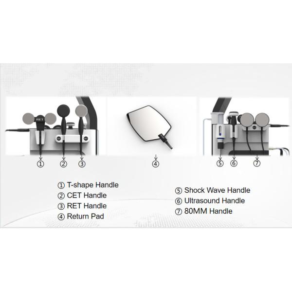 1MHz Shockwave Therapy Machine For Achilles Tendonitis Cellulite Reduction ED Treatment