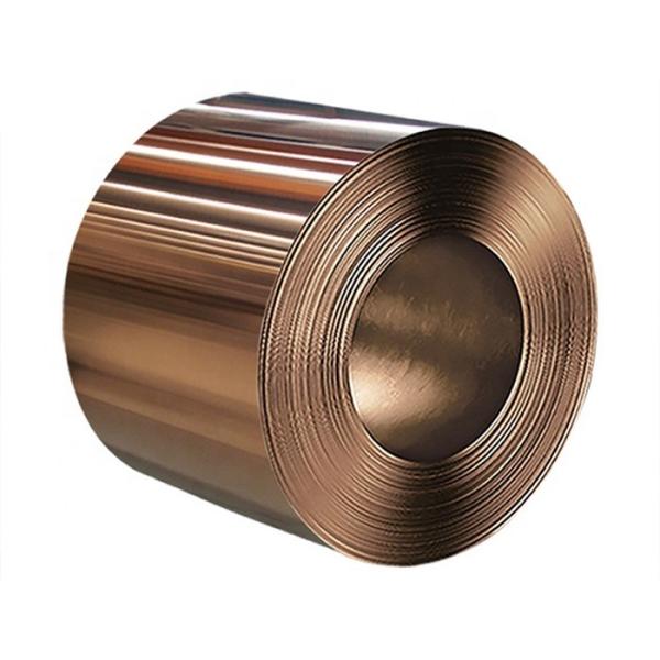 Sus 201 Hairline Pvd Rose Gold 1240mm Color Coated Coil