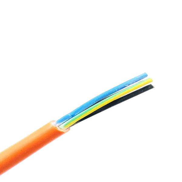 SiHF 4G 2.5mm2 300 / 500V Flexível cabo de silicone 180°C Cable de cobre enlatado
