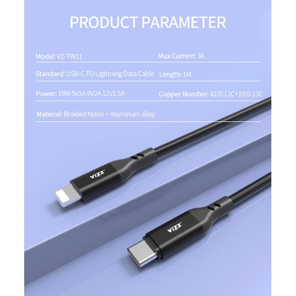 Зарядные кабели USB MFI C94