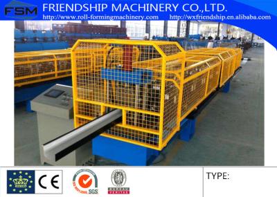 Square Gutter Down Pipe Roll Forming Machine Portable Rainwater Gutter