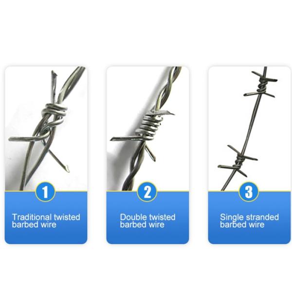 колючая проволока нержавеющей стали 100mm