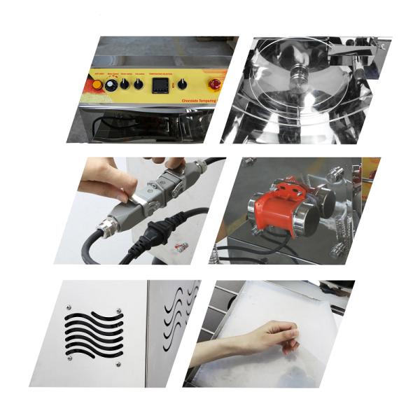 12.4L Melting Chocolate Machine The Ultimate Tool for Tempering and Coating
