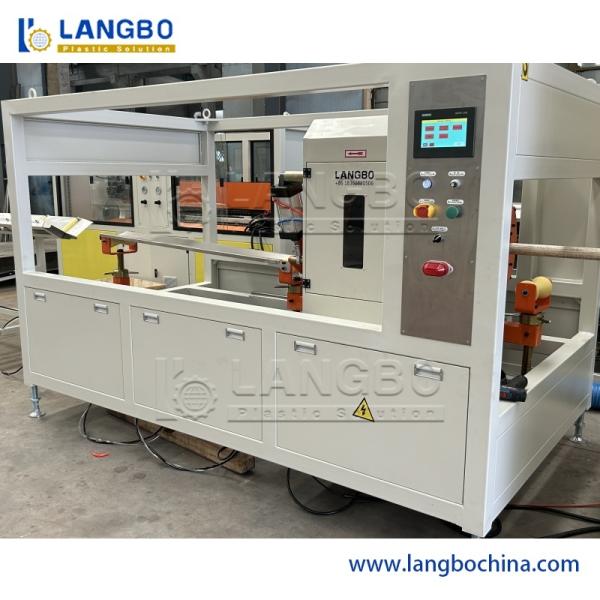 PLC Touch Screen PVC Pipe Extrusion Line Twin Screw Tube Making Machine