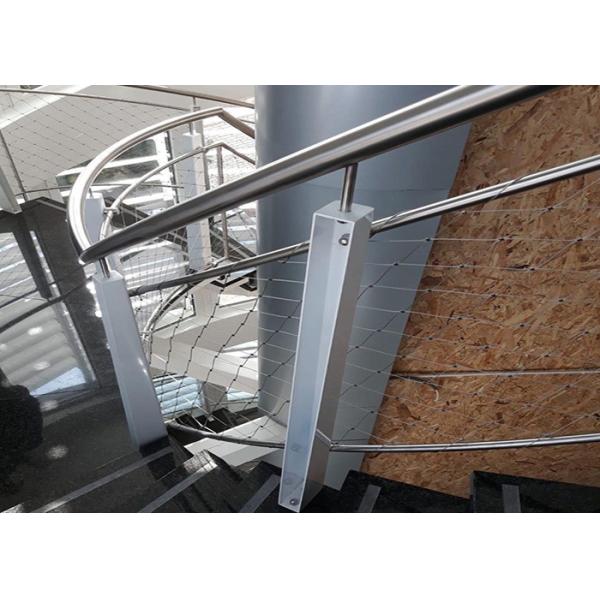 階段のためのフェルールの建築2.0mmワイヤー ロープの網