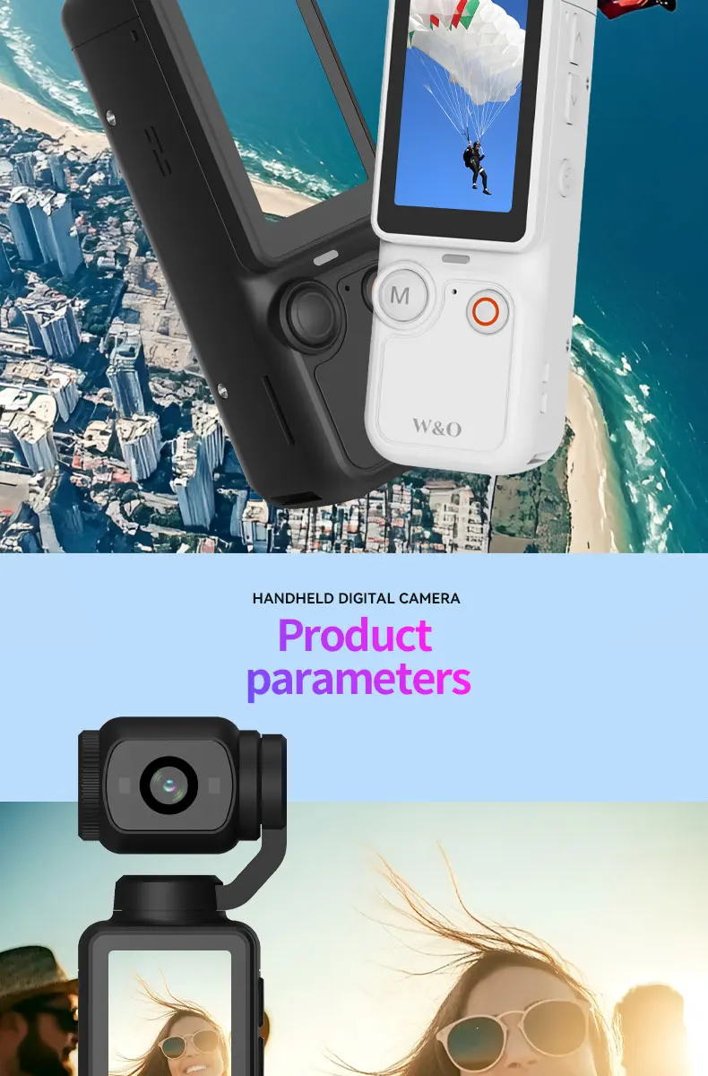 1080P WiFi Sports Wearable mini Camera Travel Bicycle Driver Recorder Q7