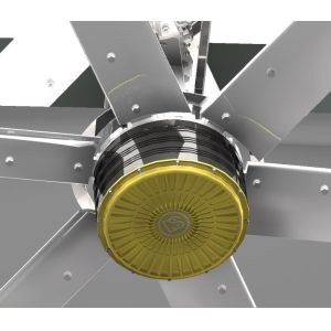 Fã de teto refrigerando dos hvls do armazém para salas grandes dos grandes espa