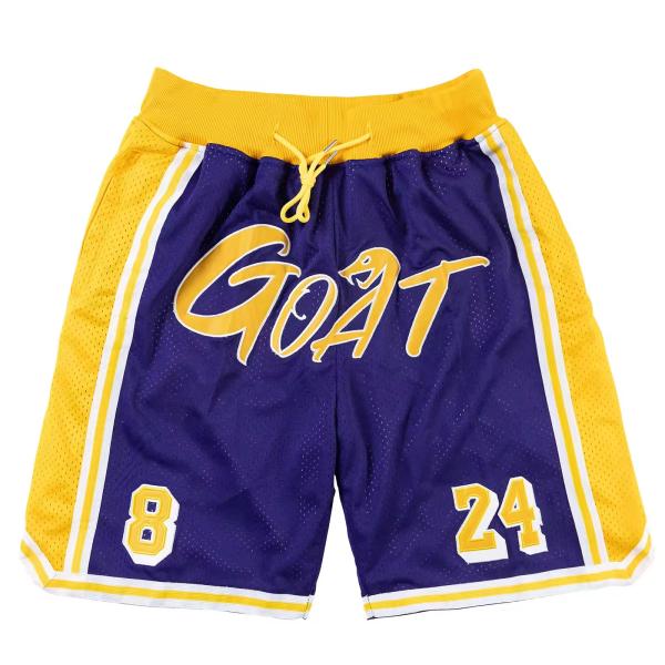 Fabricant de vêtements Logo personnalisé short de basket masculin rouge