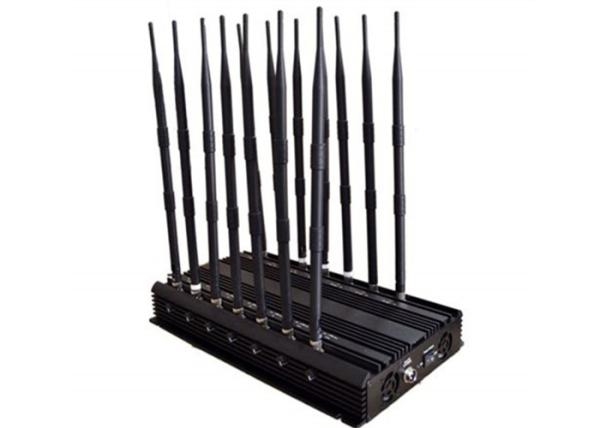 High Power Signal Jamming Device 12 Antennas 60 Watts Long Working Time