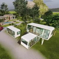 Apple House modulaire à deux étages de 5,8*2,2 m avec balcon et escalier