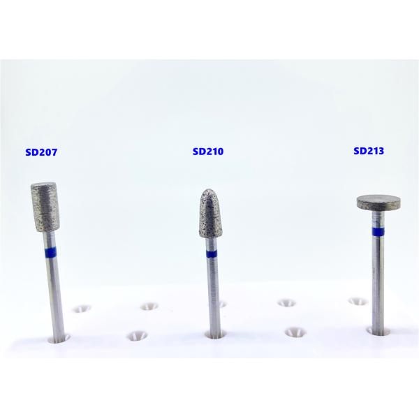 Metal Plaster Cutting Wheel Blue HP Shank Sintered Abrasive Grinding Stone 2.35mm