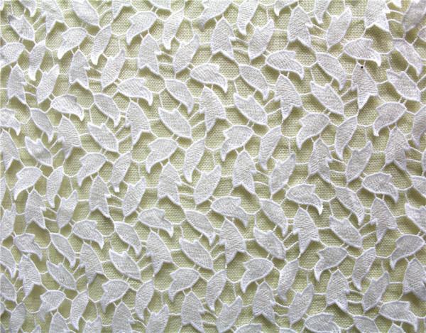 Garment Accessories Chemical Lace Fabric  Water Soluble Embroidery  lace fabric Like Fish  in Different  Color