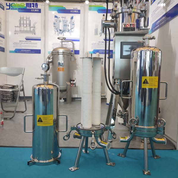 Stainless Steel 304 3-Core Microporous Filter Cartridge 0.5-500 μm
