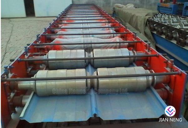 Roof Tile Machine Glazed Tile Metal Roofing Machine / Metal Roll Forming Machine