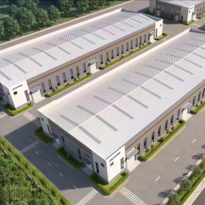 Customized Peb Structure Warehouse Q235B Q355B Steel Portal Frame Structure