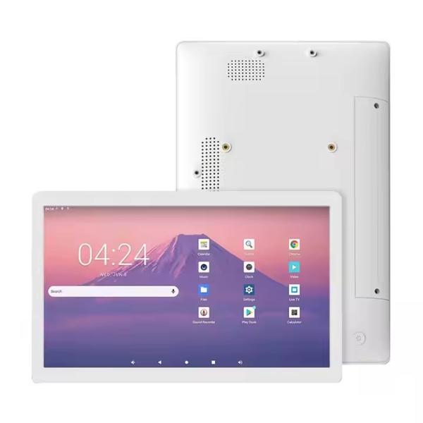 壁掛け24インチAndroid 12タブレットコンピュータPC POE NFC LCDタッチスクリーン商用ディスプレイデジタルサイネージ広告ビデオプレーヤー
