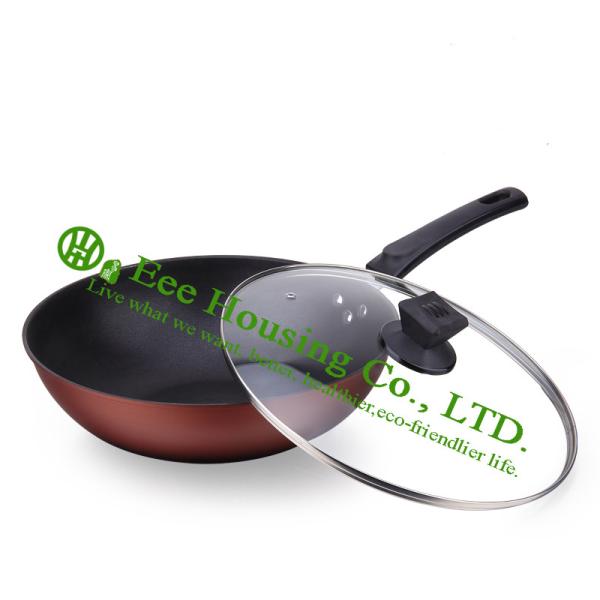 cookware with Refined iron manufactuer in China, kitchenware for sale, wok pan,fry pan non-smoking non-stick kitchen