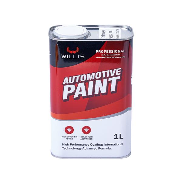 Fornecedor de serviços de diluidor de tinta automotivo, diluidor de tinta de carro, verniz, endurecedor, cor de tinta de carro, fábrica oferece pintura de reparação de carro a baixo preço