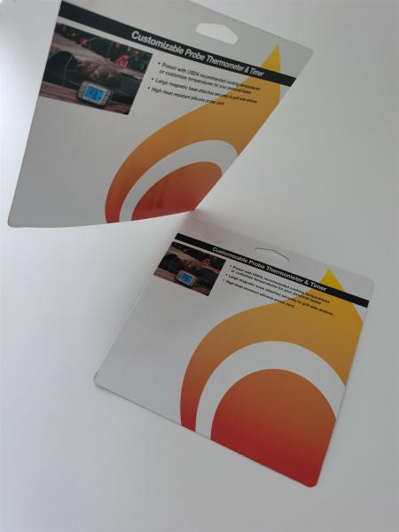 Vegetable Customized Paper Blister Packaging Pantone / PMS Printing