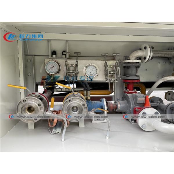 HOWO 15000 Liters LPG Dispenser Truck For Cylinder Refilling