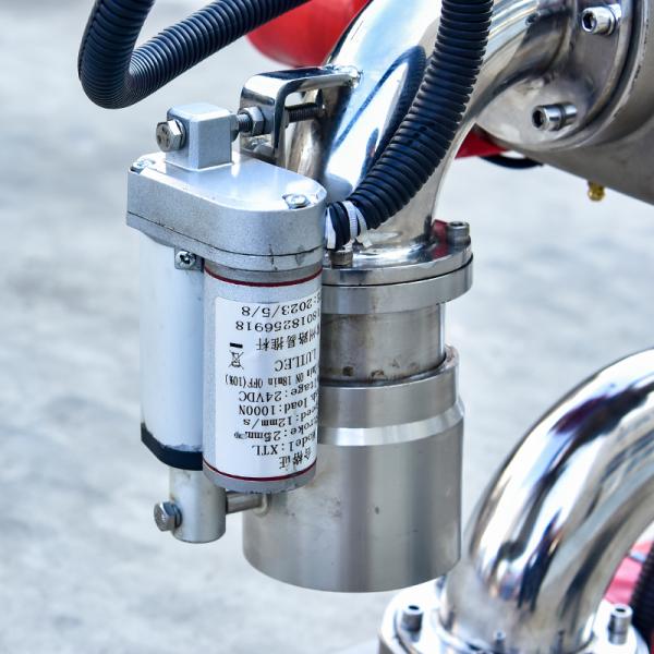 Acier inoxydable 24V canon à eau électrique 2,5 pouces éjecteur automatique avec alimentation externe