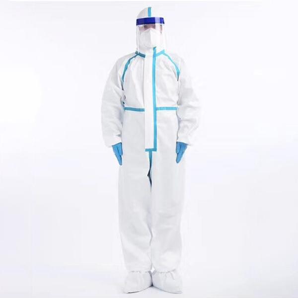 Professional Disposable Protective Wear  Safety Disposable Coverall Suit