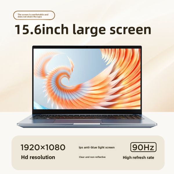 Aether New 15.6Inch 90Hz IPS Display  Resolution AMD R5 Processor SSD Storage English Windows 11 Gaming Laptop