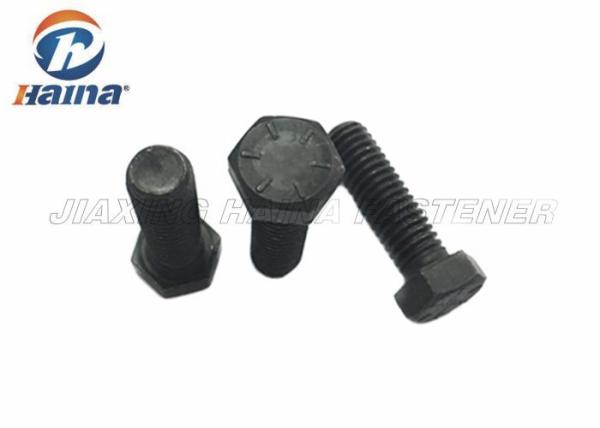 Full Thread High Tensile Hex Head Bolts 3/8x1-1/4 Black Grade 8 Hexagonal Bolt