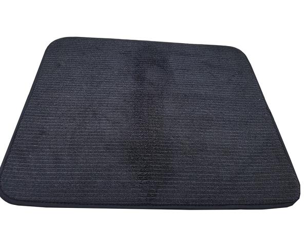 O escorredor de pratos contrário Mat Drying Mat For do XL Microfiber torna côncava a barra de café