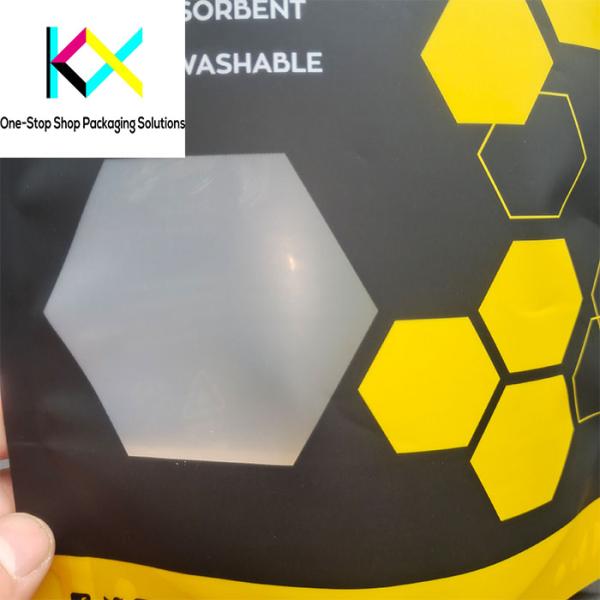 Lingerie Clothing Commodity Packaging Eco Friendly Stand Up Pouch 130um