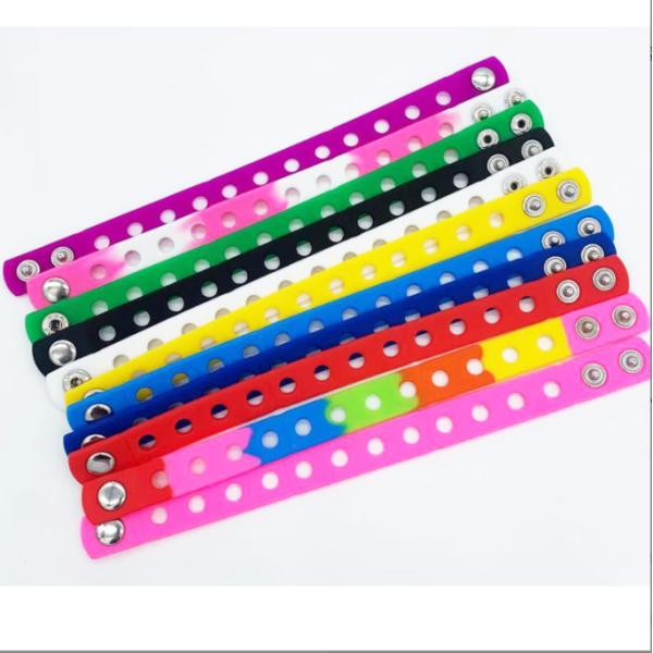 Hot Seller Kids Silicone Rubber Bracelet Charms for Education Target End User 21cm