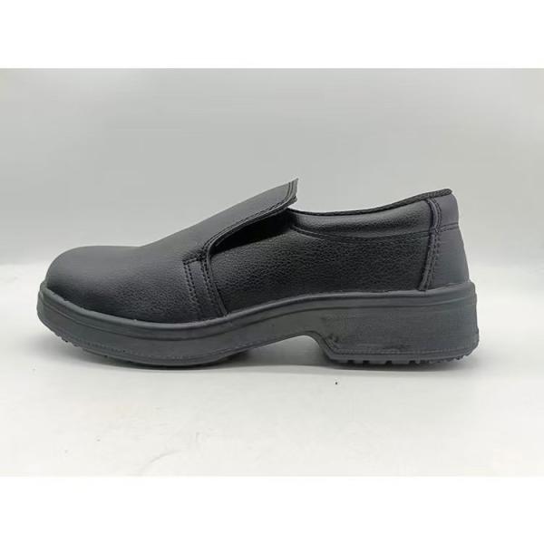 Kitchen Safety Shoes Steel Toe Anti Smash Anti Puncture Slip On Low Top