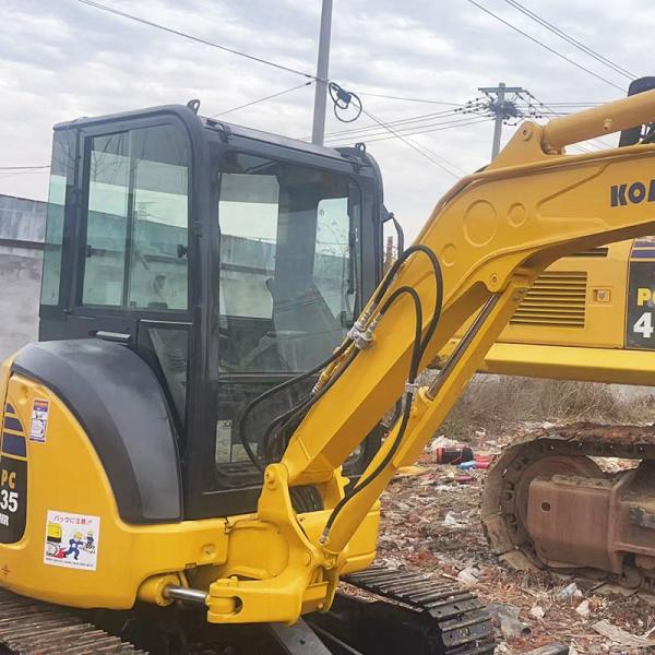 Used Mini PC35 Komatsu Hydraulic Excavator 3.5ton For Mining