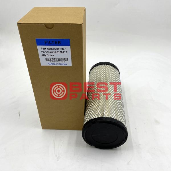 Excavator Engine Spare Parts Air Filter Element 91E6100112 P822768
