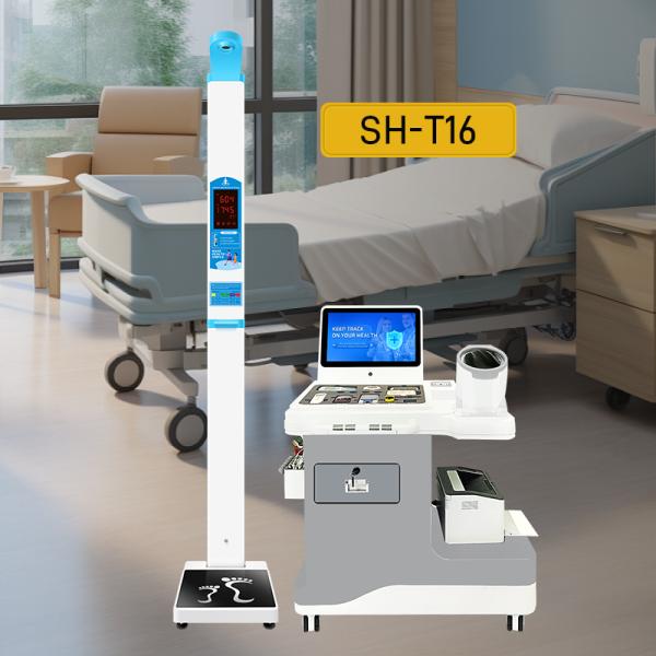 Medical Health Checkup Kiosk with bluetooth Blood Pressure Monitor