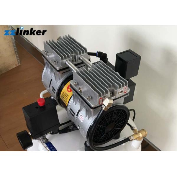 Oil Free Dental Air Compressor , Electric Oilless Air Compressor 2 Dental Chair Unit Support