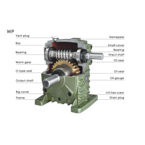 OEM Efficient 56B14 63B14 Gear Reducer Gearbox Safe Operating