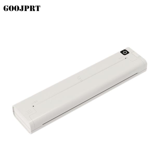 Portable Mini A4 Thermal Printer No Ink Printing for Phone PC Tattoo Transfer Stencil Maker with Thermal Rolls Folded Paper