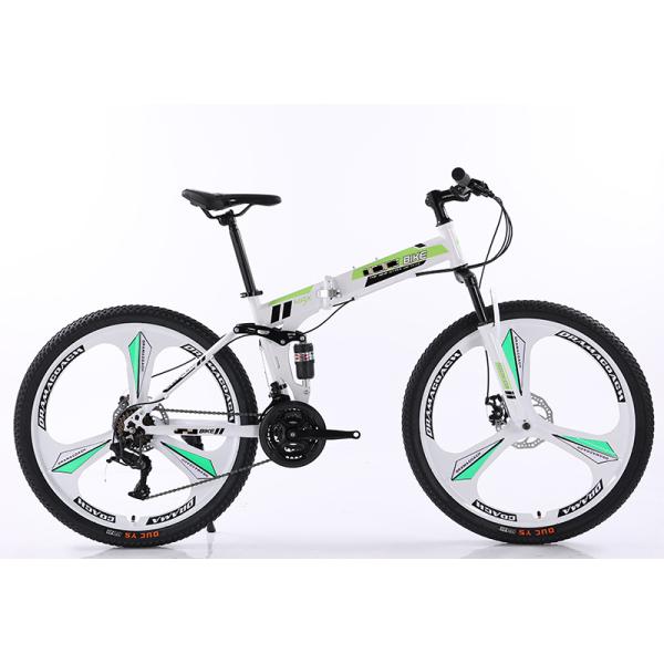 24 26 Inch Custom Gear Cycle Full Shockingproof Frame Folding Bike with Front Quick Release Sealed Bearing Hubs Steel Frame