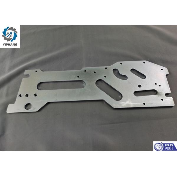 Galvanized Medical Sheet Metal Fabrication 5mm Inspection Equipment Shaft Holder Plate