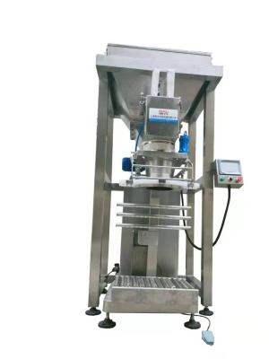 Stainless Steel Semi Automatic Powder Packing Machine 2-4 Bags Per Min