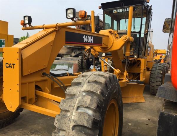                  Secondhand Cat Motor Grader 140K Good Quality But Low Price, Caterpillar Motor Graders 140h, 140g, 120g, 120h for Sale             