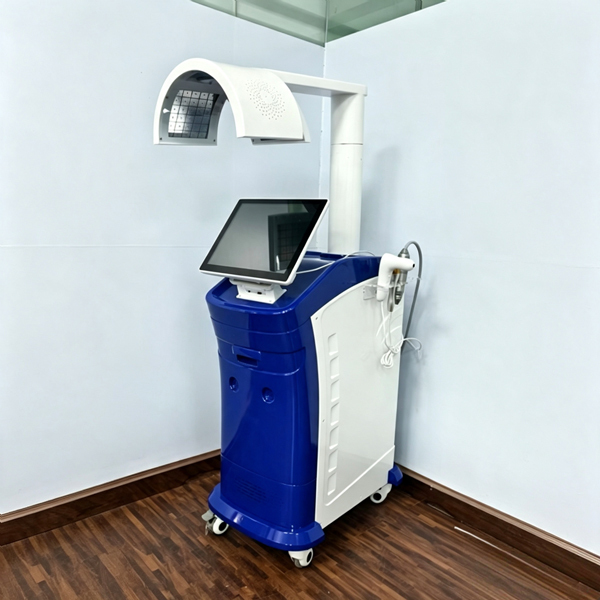 Laser Hair Regrowth Machine, Professional Salon Anti Hair Loss Scalp Therapy Equipment For Thailand Beauty Salons