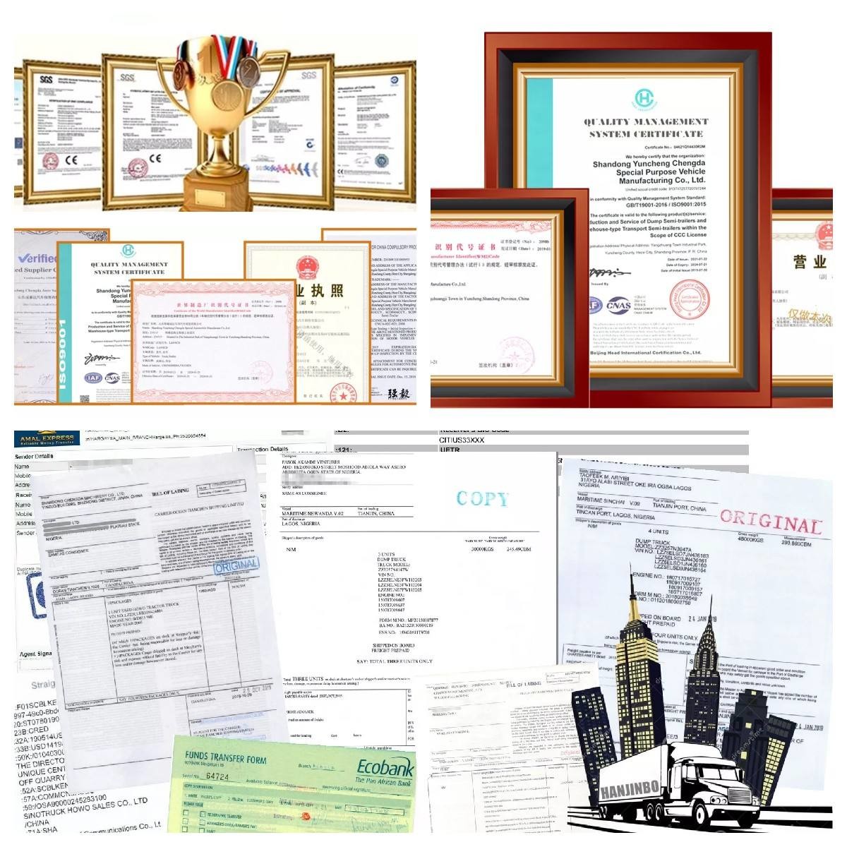 HUNAN DECOMLLC SUPPLY CHAIN CO., LTD. Сертификации