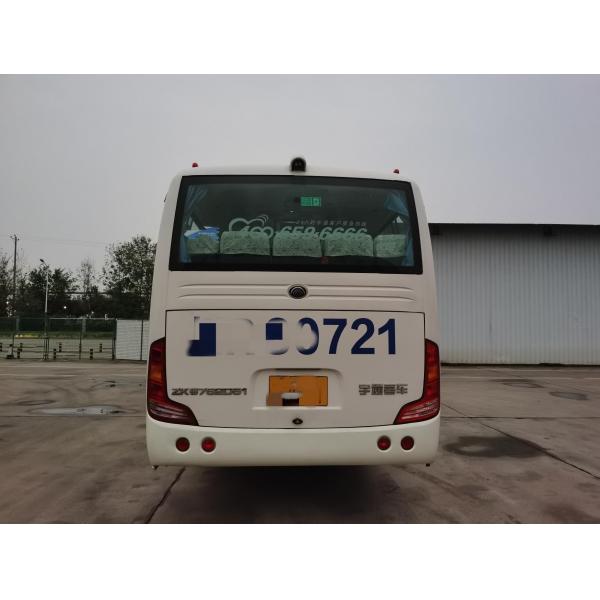 29 Seats Front Engine Used Coach Bus Zk6752d Weichai 140kw Mini Transportation