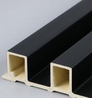 Materiais de construção de casas decorativas Econômico Grão de madeira PVC painéis de parede WPC