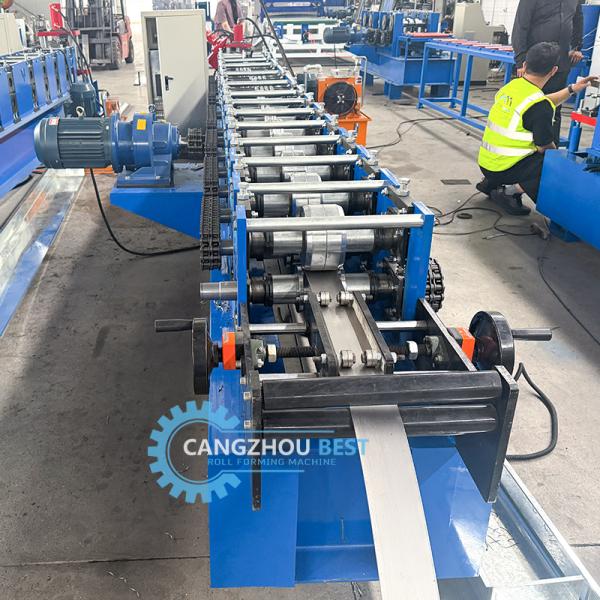 Upright System Bracket C Channel Making Roll Forming Machine Customzied