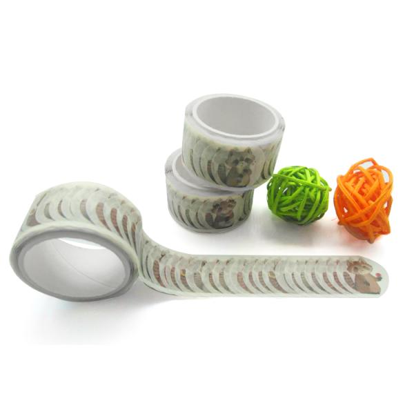 100 стикеров ленты Washi енота мультфильма листов декоративных